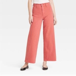 Women's High-Rise Sailor Wide Leg Ankle Jeans - Universal Thread